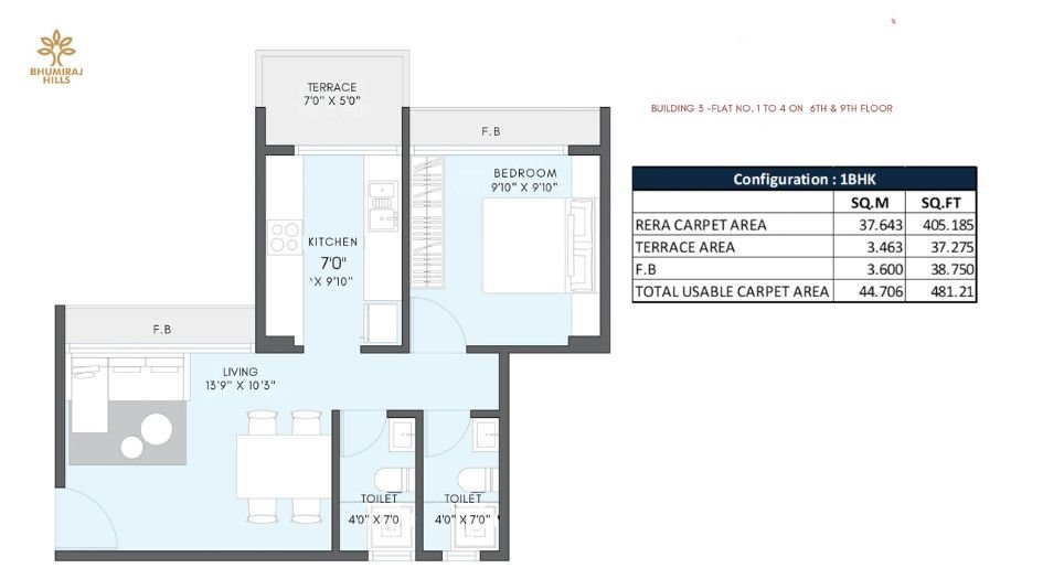 Bhumiraj-Hills-1-BHK-481-Sqft